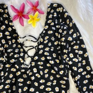 VOLCOM one piece with long sleeves